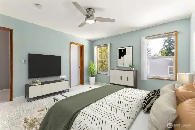 Spacious Primary Suite