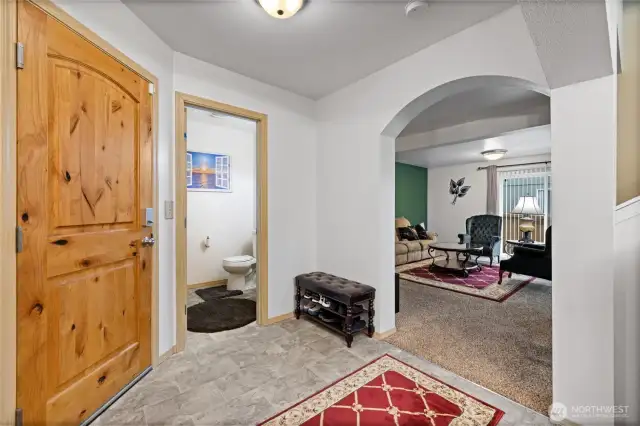 Front door entry