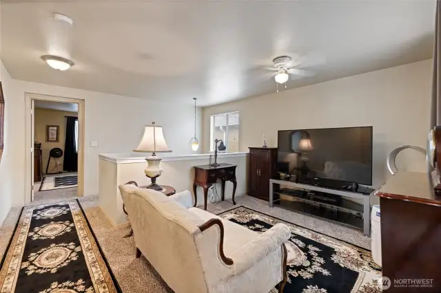 Open loft area