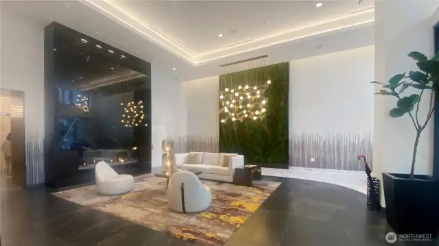 Lobby with 24 hours concierge