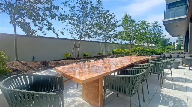 Community outdoor area