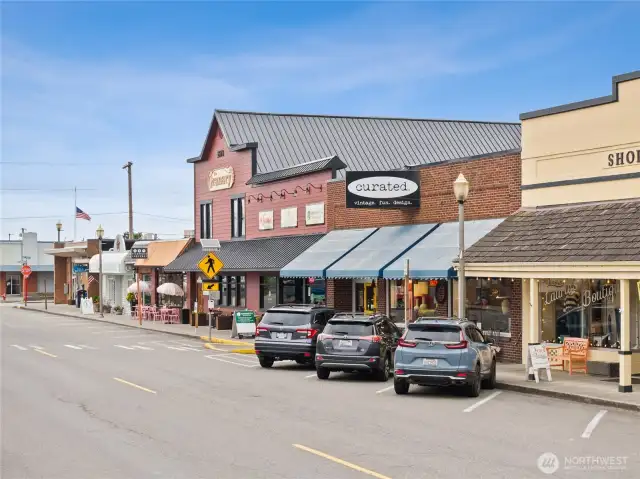 One downtown area of Stanwood.