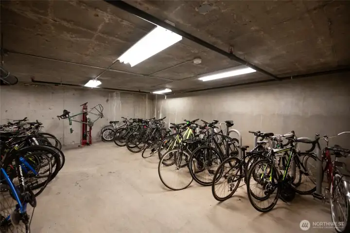 store your bike(s) without sacrificing your own living or storage space