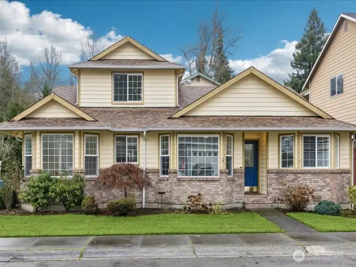 Custom craftsman home built with flexible floor plan.