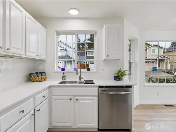 Amazing light throughout the home.