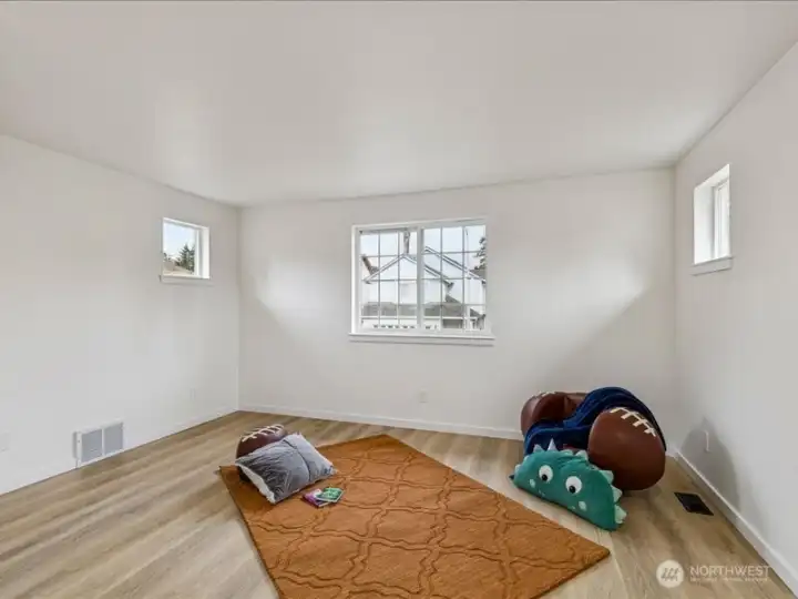 Upper second primary suite or bonus room?  Your choice.