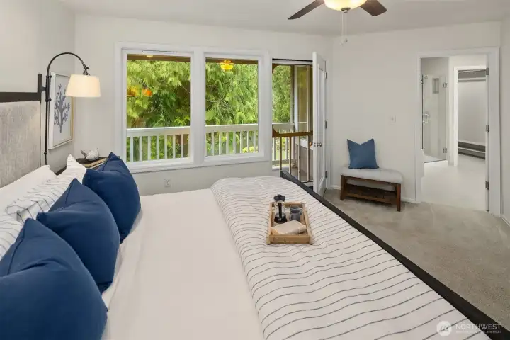 The Master Bedroom Suite