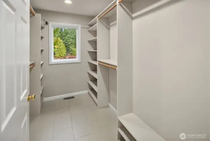 The Walk-in Closet in the Primary bedroom
