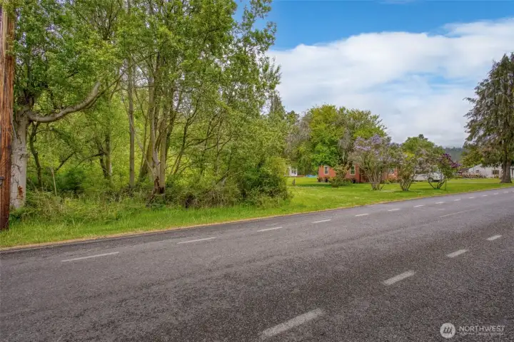 49th Street runs along the south side of the property.