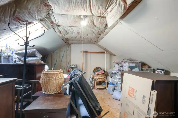 This is another "bonus" room off the bonus room.  Great for storage or a workout area.