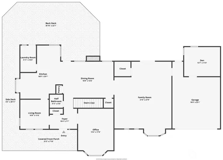 Main floor floorplan