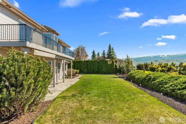 Deck off of primary for morning coffee