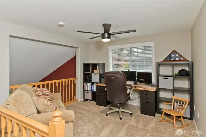 this loft area is a perfect office space or bonus room this loft area is a perfect office space or bonus room