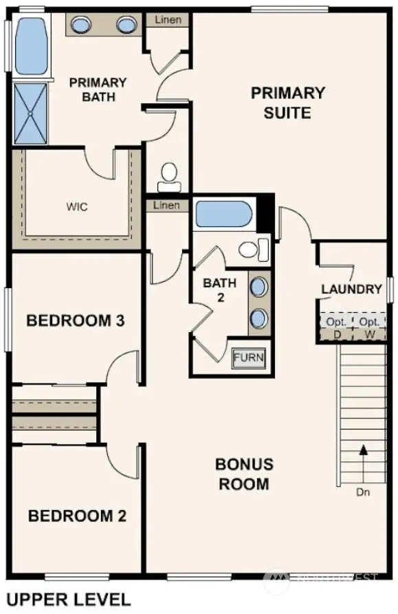 Second Floor Rendering