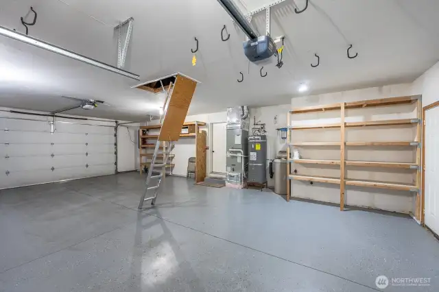 Another view of the garage from the back corner.