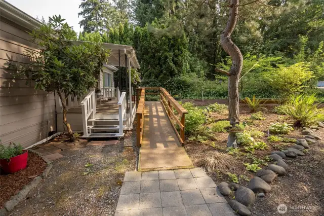 New Ramp to Front Door