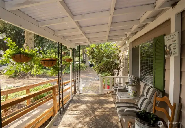Covered Front Porch