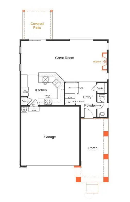 Floor Plan Level 1