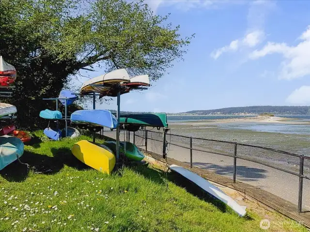 Kayak and boat storage