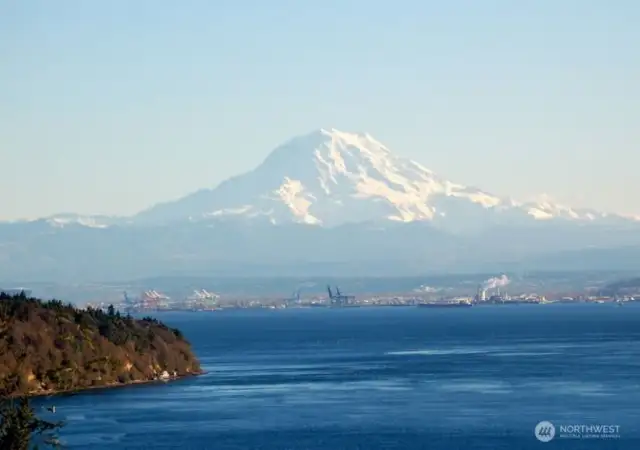 Mountain Rainier from your deck