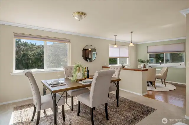 Separate Dining Area