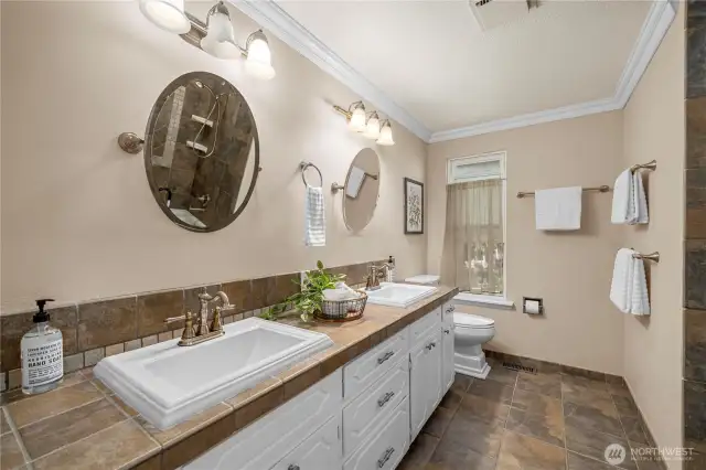 Common bathroom on main floor