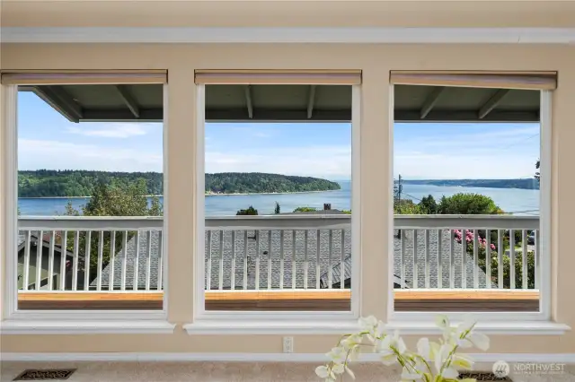 Commanding views greet you from the entry