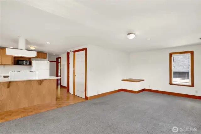 Upper level living room