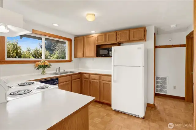 Upper level kitchen