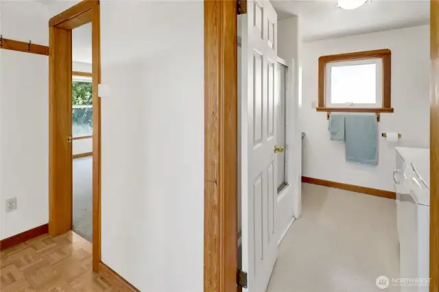Upper level bathroom