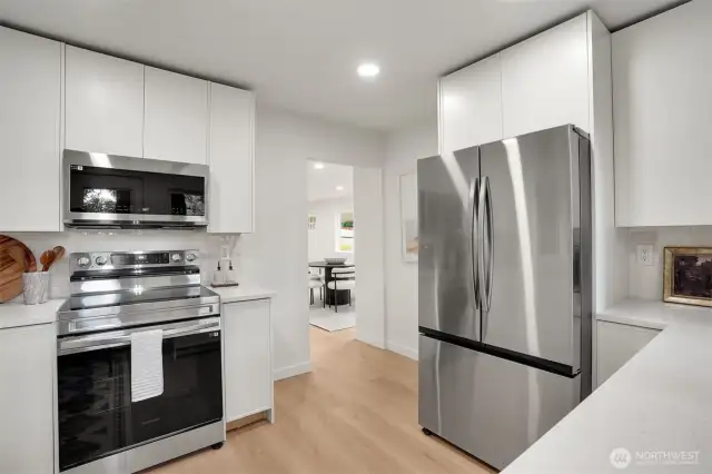 Fridge, appliances