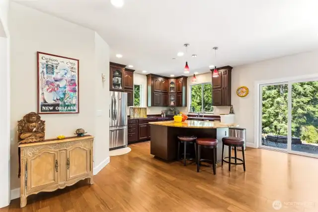 Spacious floorplan