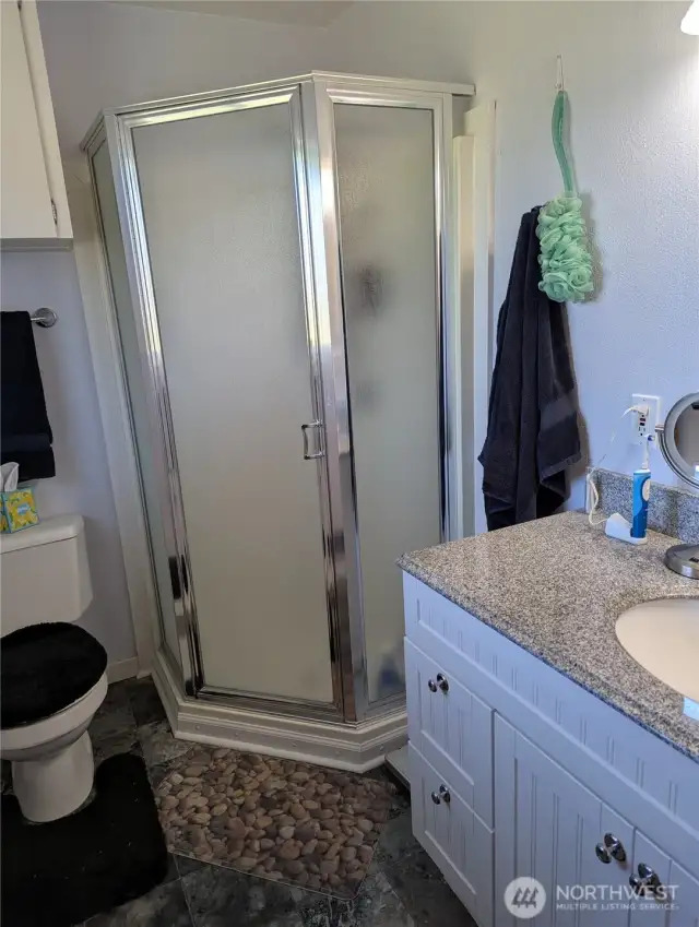 primary bathroom shower