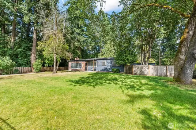 Spacious Lot