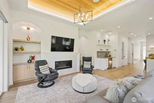 Host holidays, cozy up on quiet nights, or entertain with ease—this open-concept layout brings people together beneath lofty ceilings and timeless finishes.