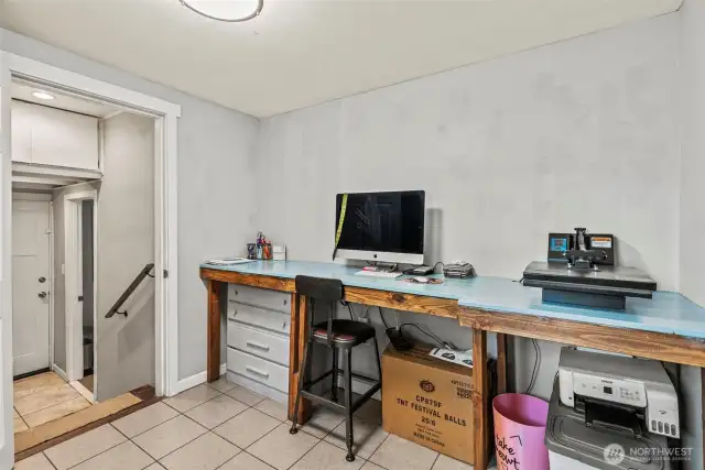 Office Space or Could Be Additional Dining Room