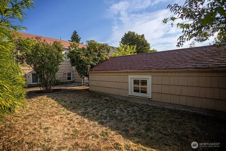 backyard - upper area