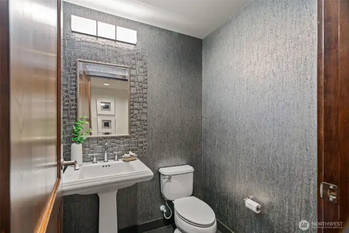Powder room.