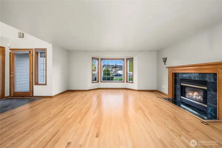 A spacious and inviting living room, perfect for both relaxation and entertainment.