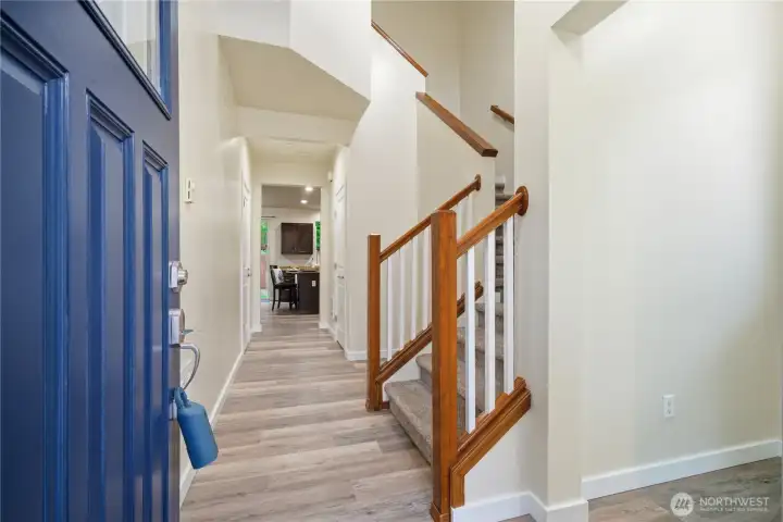 Welcome entry into the home