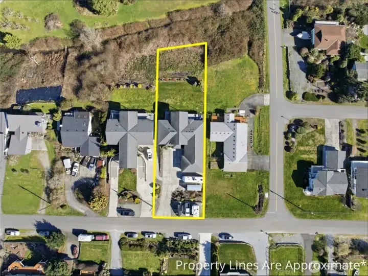 Property lines approximate