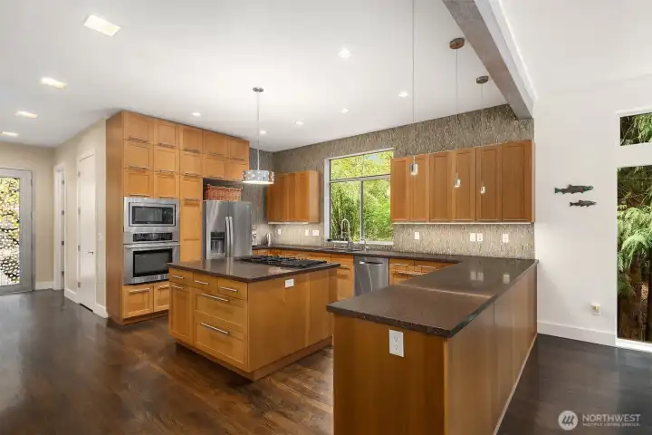 Kitchen designed for both efficiency and style.