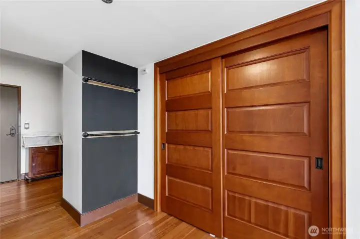 Generous pantry storage enhances both function and ease of daily living.