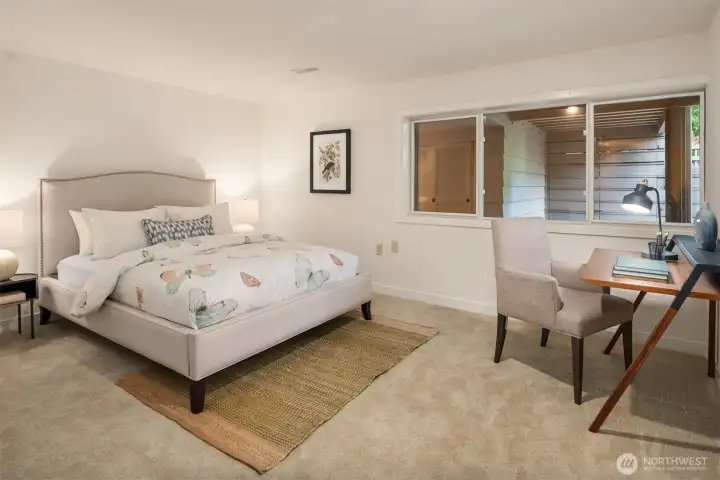 1 of 3 over-sized bedrooms in the lower level 1 of 3 over-sized bedrooms in the lower level