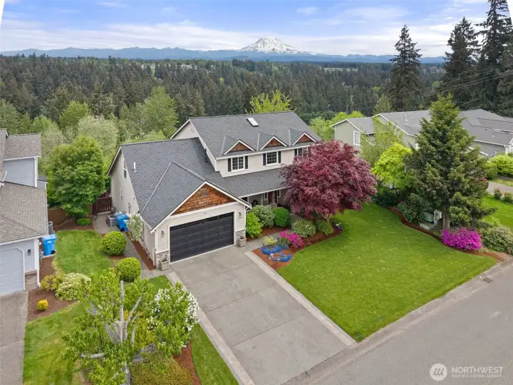 Enjoy mountain views from most all windows.