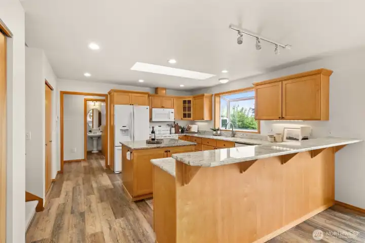 Large inviting kitchen