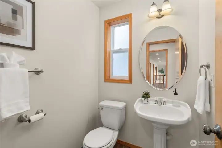 half bath on main