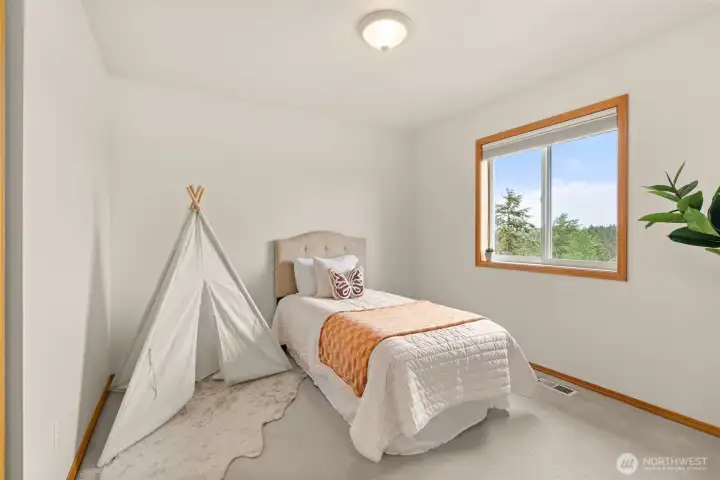 2nd of 4 bedrooms upstairs
