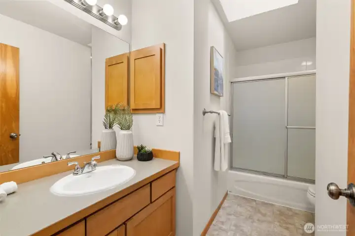 Full bathroom upstairs