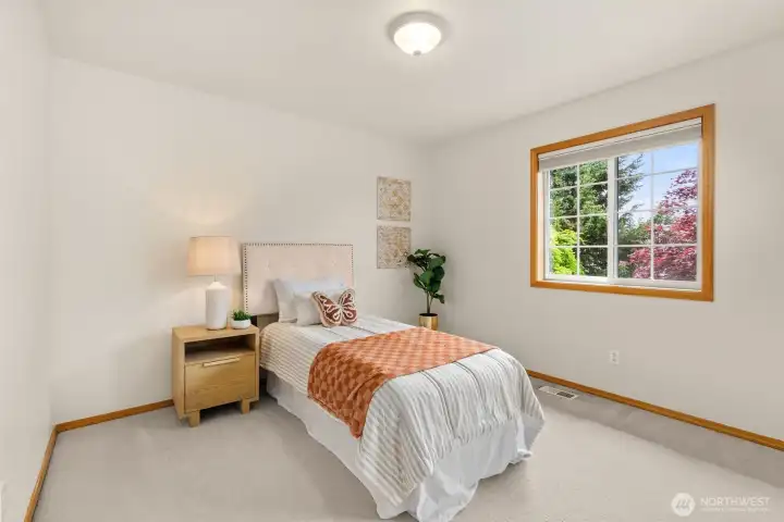 4th of 4 bedrooms upstairs